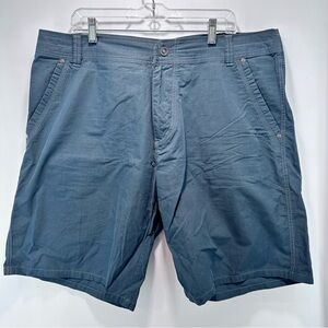 Kuhl Men’s Hiking Shorts 40 Gray Cotton Nylon Pockets‎ Outdoor Gorpcore Camping